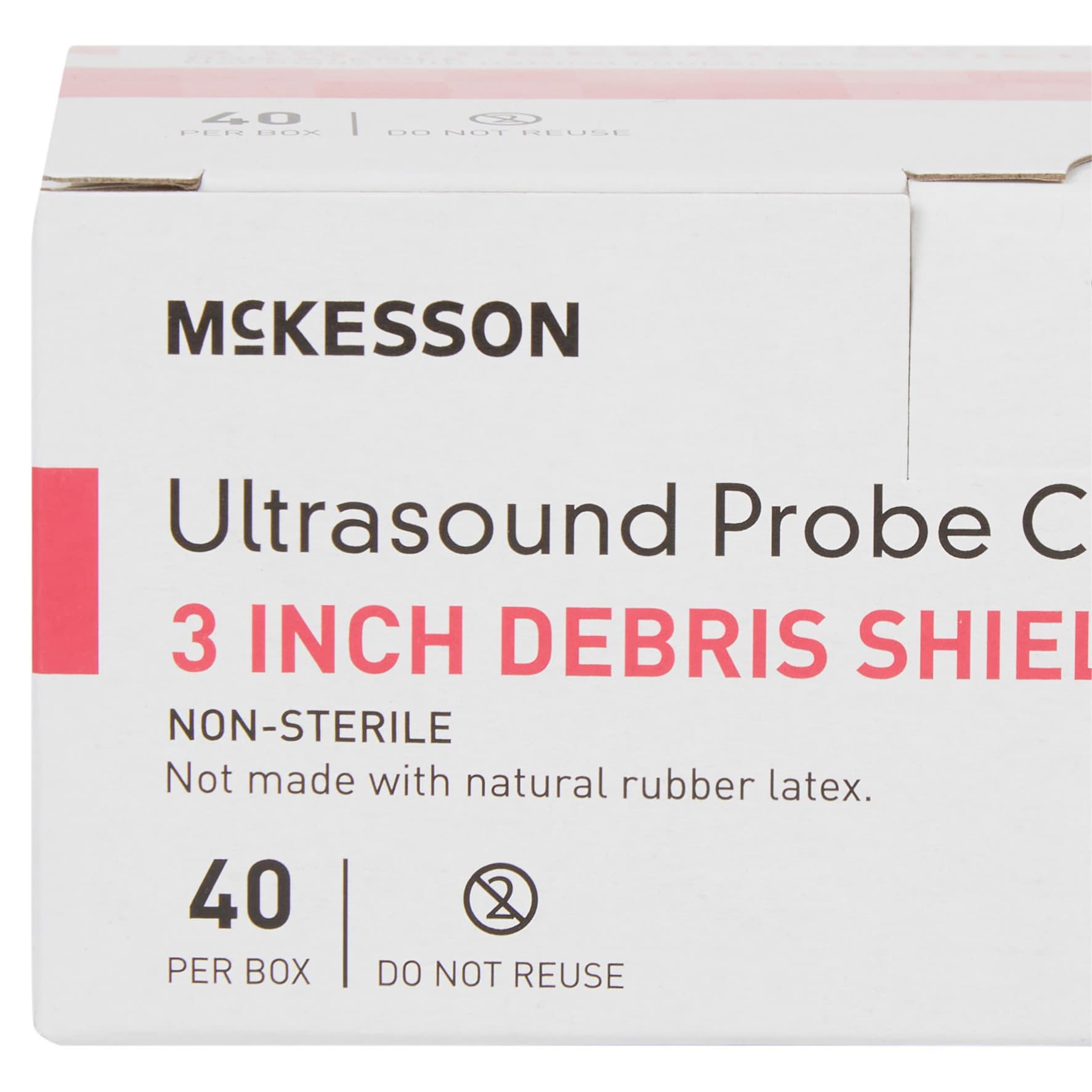 McKesson Ultrasound Probe Cover with Debris Shield 1 x 8 Inch, Individually Wrapped, NonSterile - Image 2