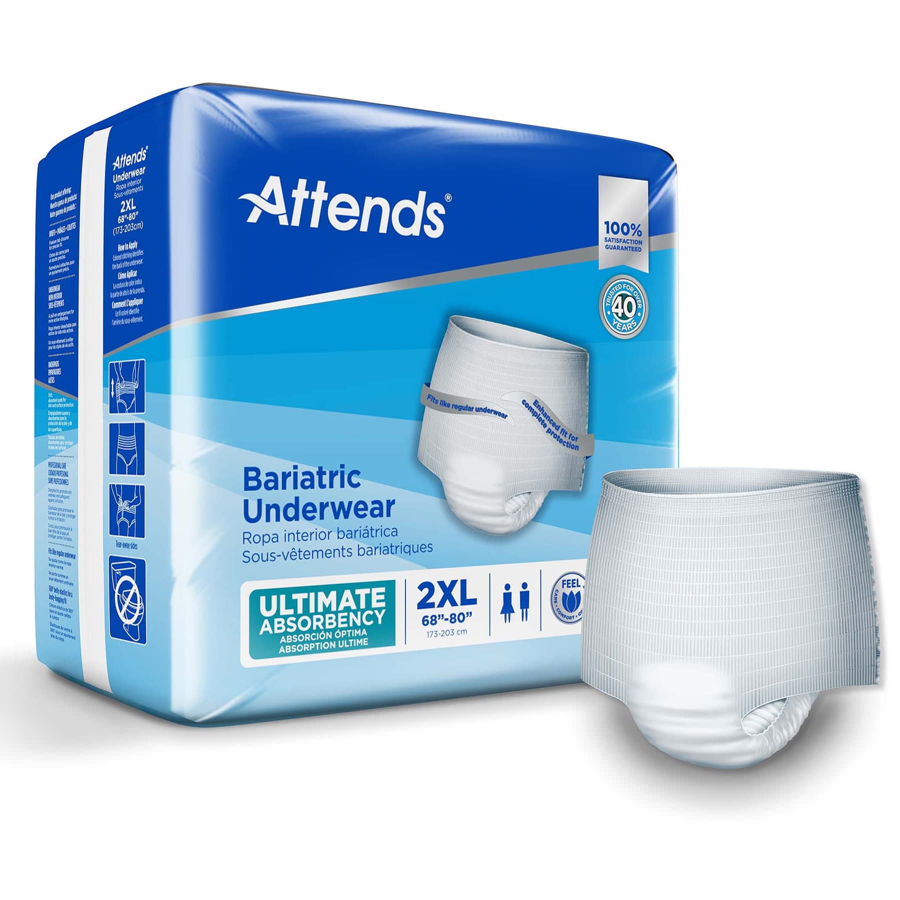 Attends Bariatric Protective Underwear - Image 3