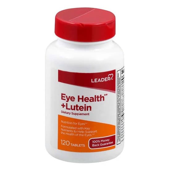 Leader Eye Health Plus Lutein Tablets - Bottle of 120 - Image 1
