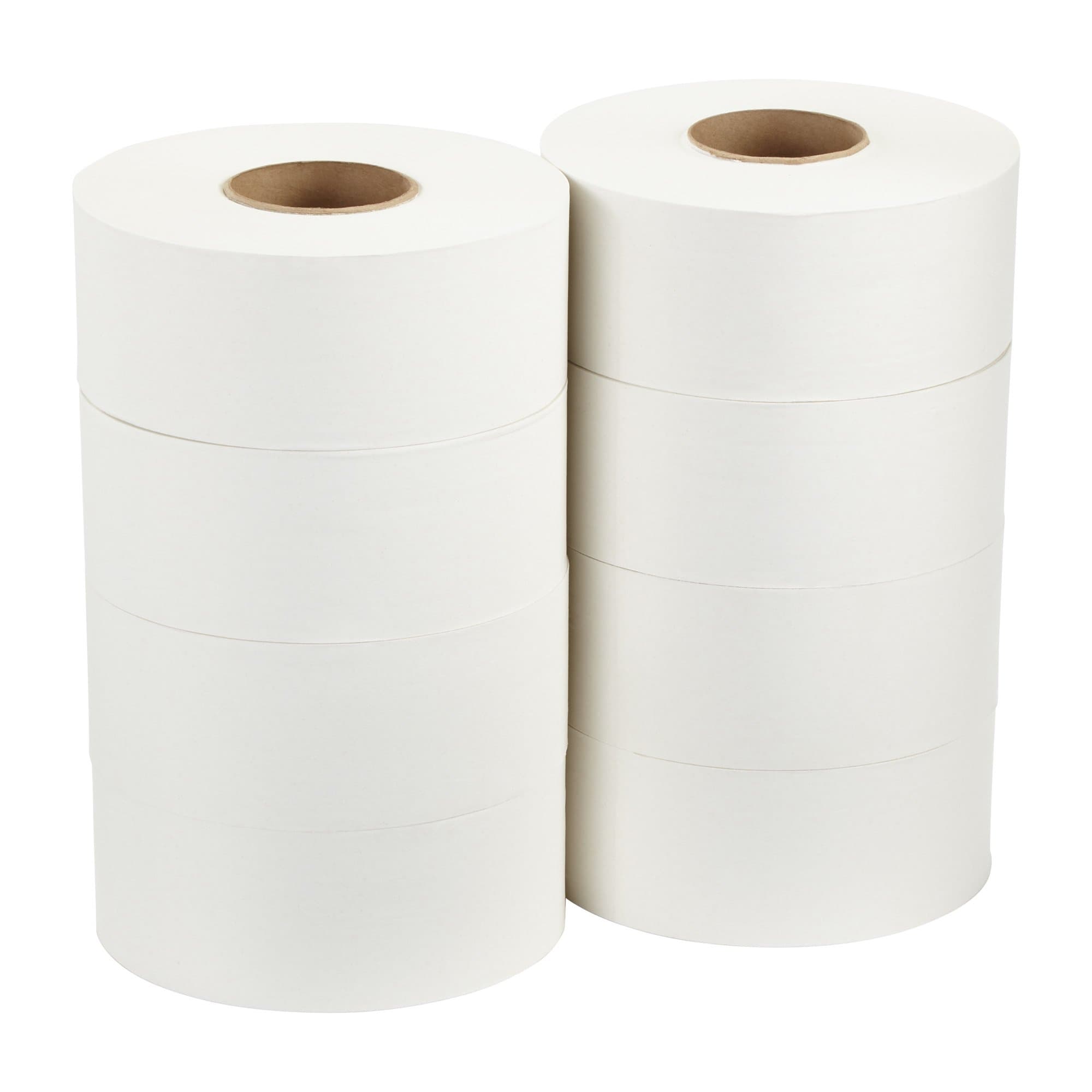 Pacific Blue Basic 2 Ply Cored Jumbo Roll Toilet Tissue - Case of 8 - Image 2