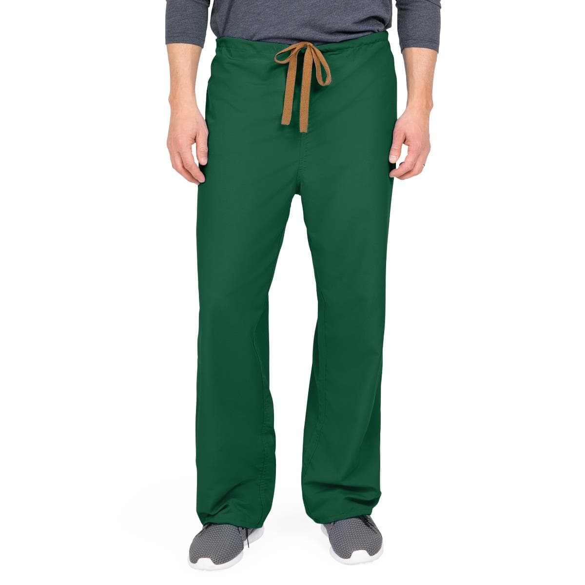 PerforMAX Unisex Reversible Front Drawstring Scrub Pants, Angelica Color Coding, Evergreen, 4XLarge - Image 1