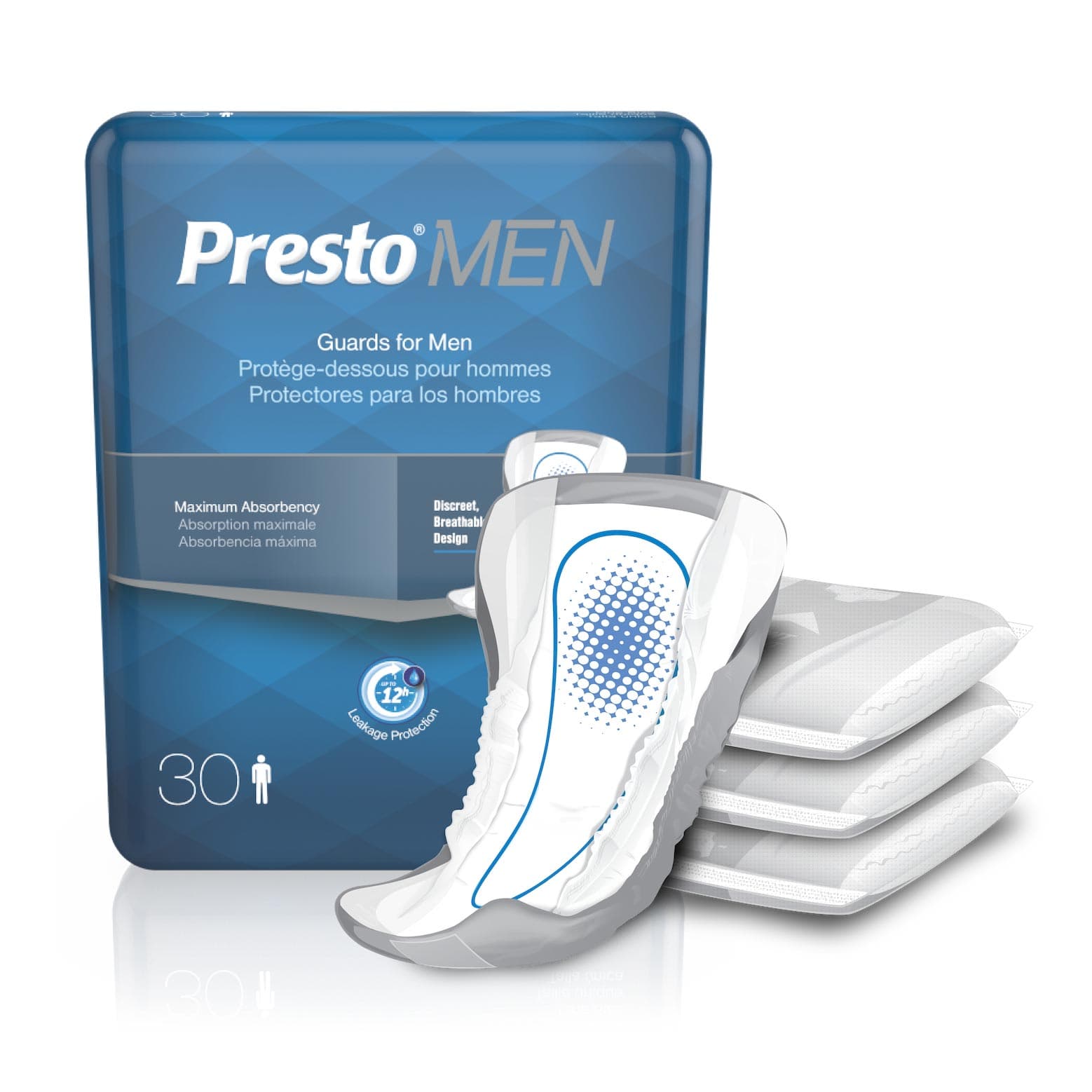 Presto Maximum Guards for Men - Case of 180 - Image 1