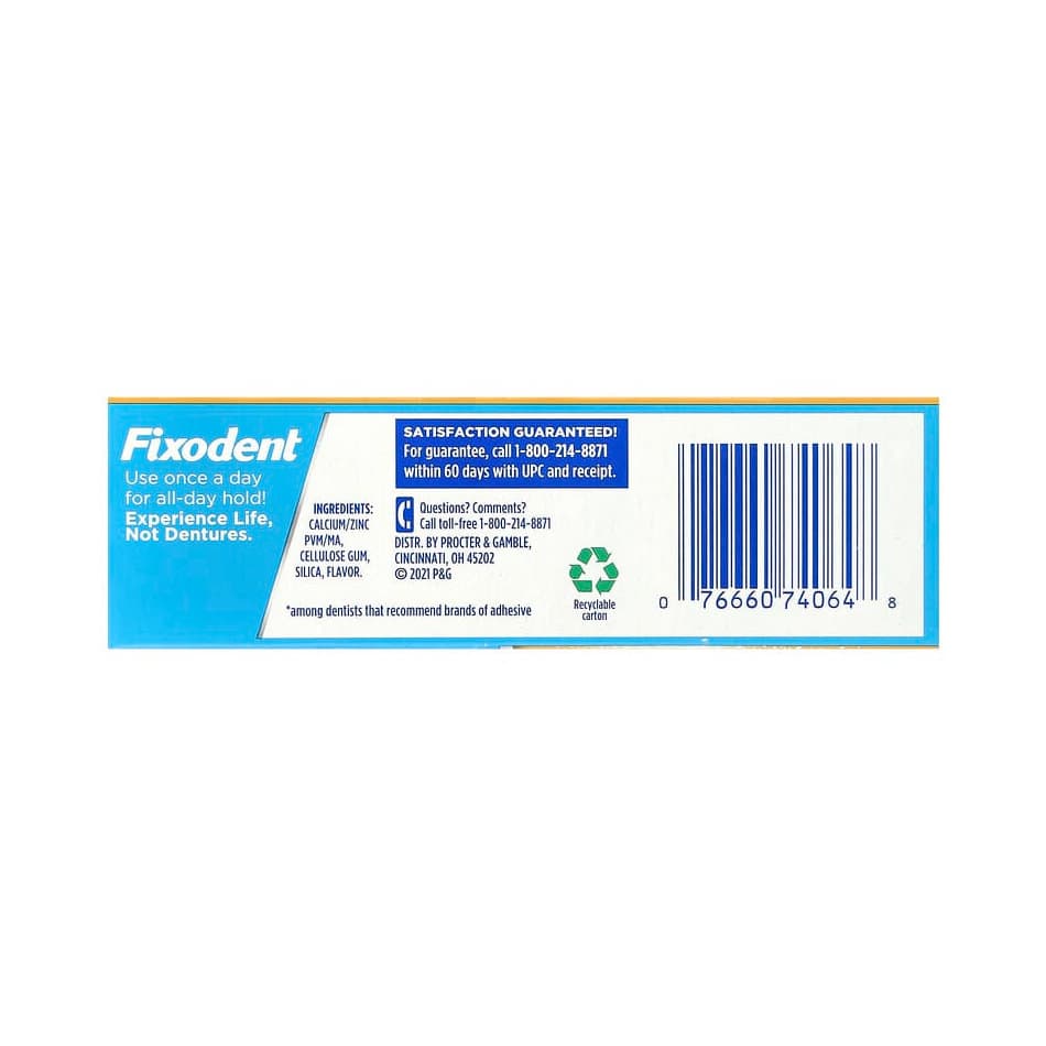 Fixodent Extra Hold Denture Adhesive Powder - Image 3