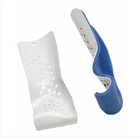 ProCare Colles Splint Padded Wrist Splint Left Hand Blue-White, Small - Each - Image 1