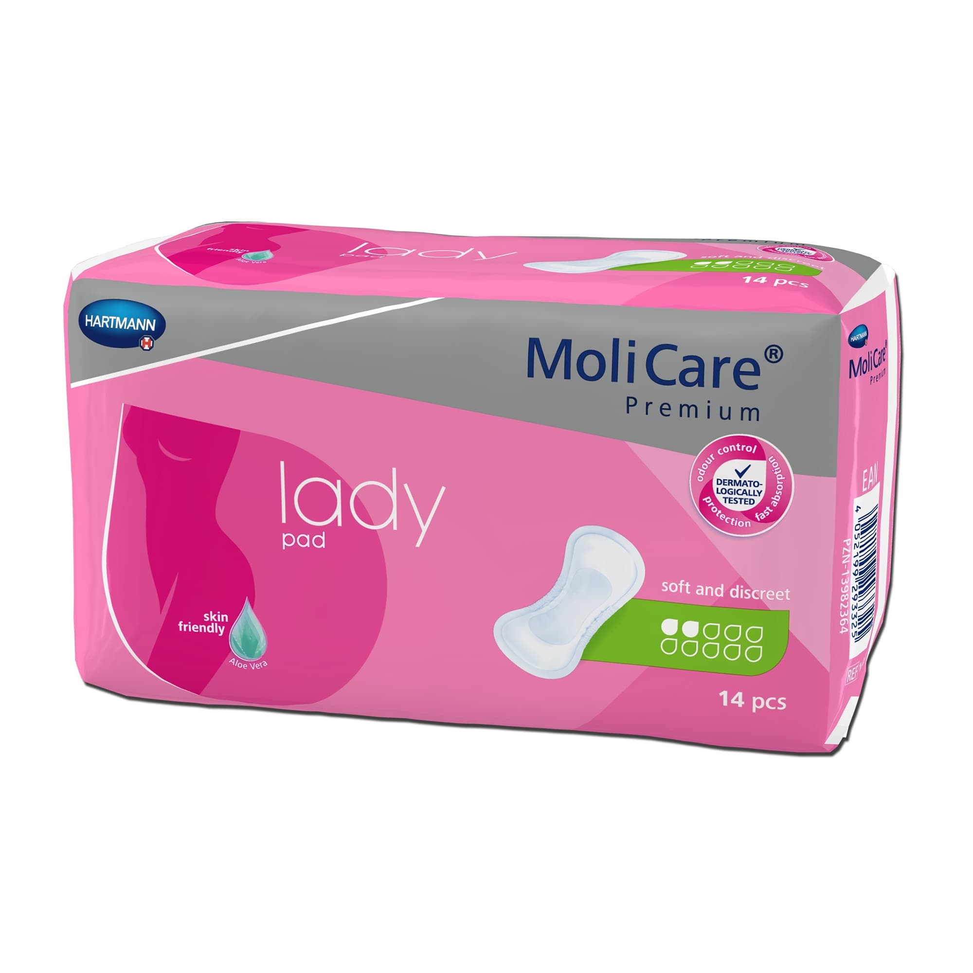 MoliCare Premium Lady Pads, 2 Drops - Case of 252 - Image 1