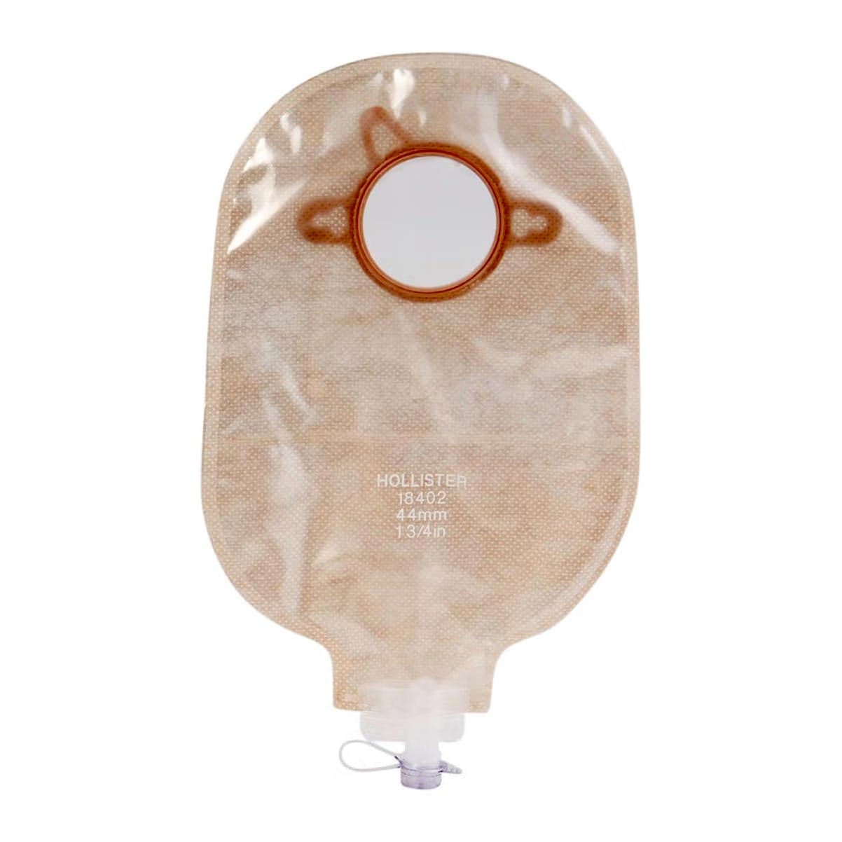New Image 2-Piece Urostomy Pouch, Transparent, 1-3/4 Inch - Each - Image 1