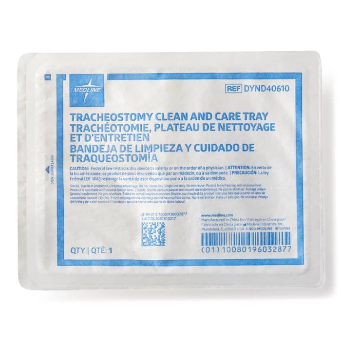 Medline Tracheostomy Care Kit w/ Dressing - Image 2