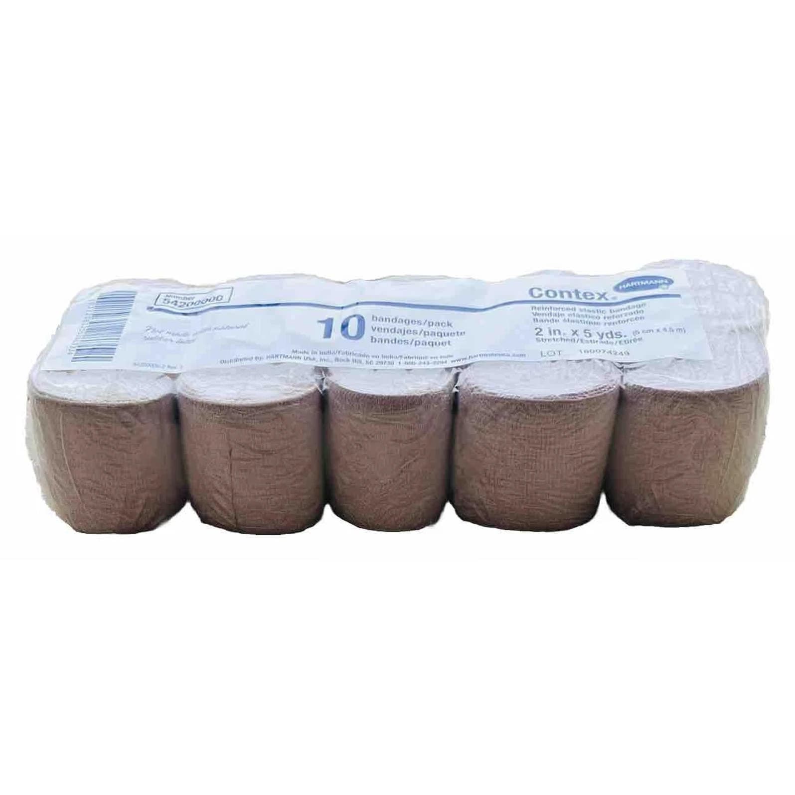 Contex LF Standard Elastic Bandage, Clip Detached, Tan - Image 2