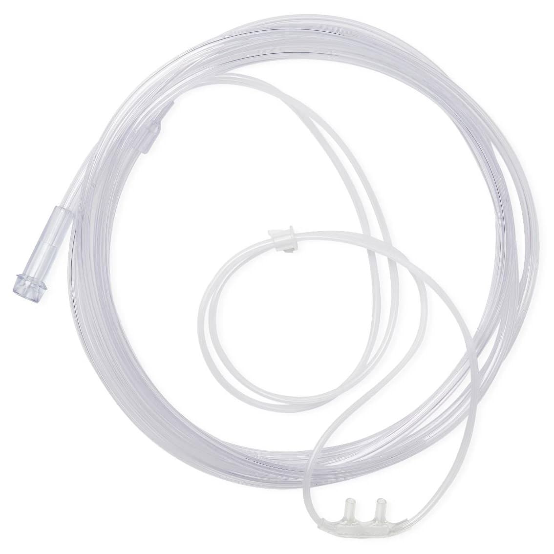 Medline Hudson RCI Soft Oxygen Cannula with Standard Connector, Pediatric, 7 Foot Tubing - Case of 50 - Image 1