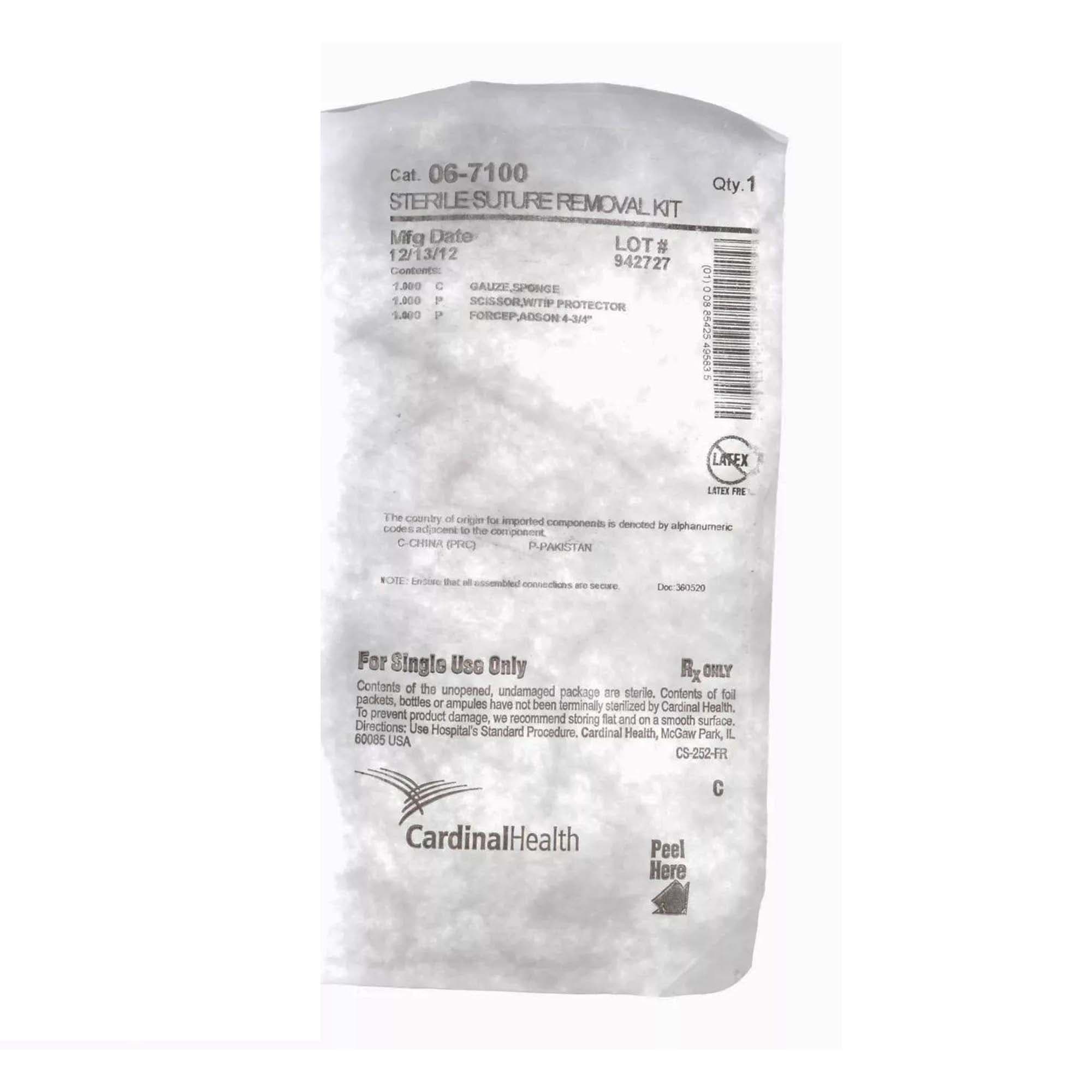 Cardinal Health Presource Suture Removal Kit - Image 2