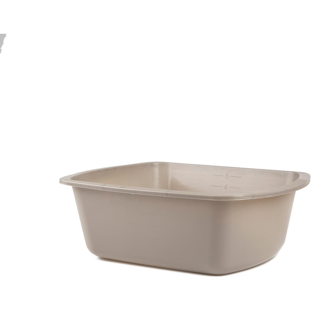 Medegen Wash Basin, Gray, 12.6 x 10 x 4.2 Inch, 6 Quart - Each - Image 1