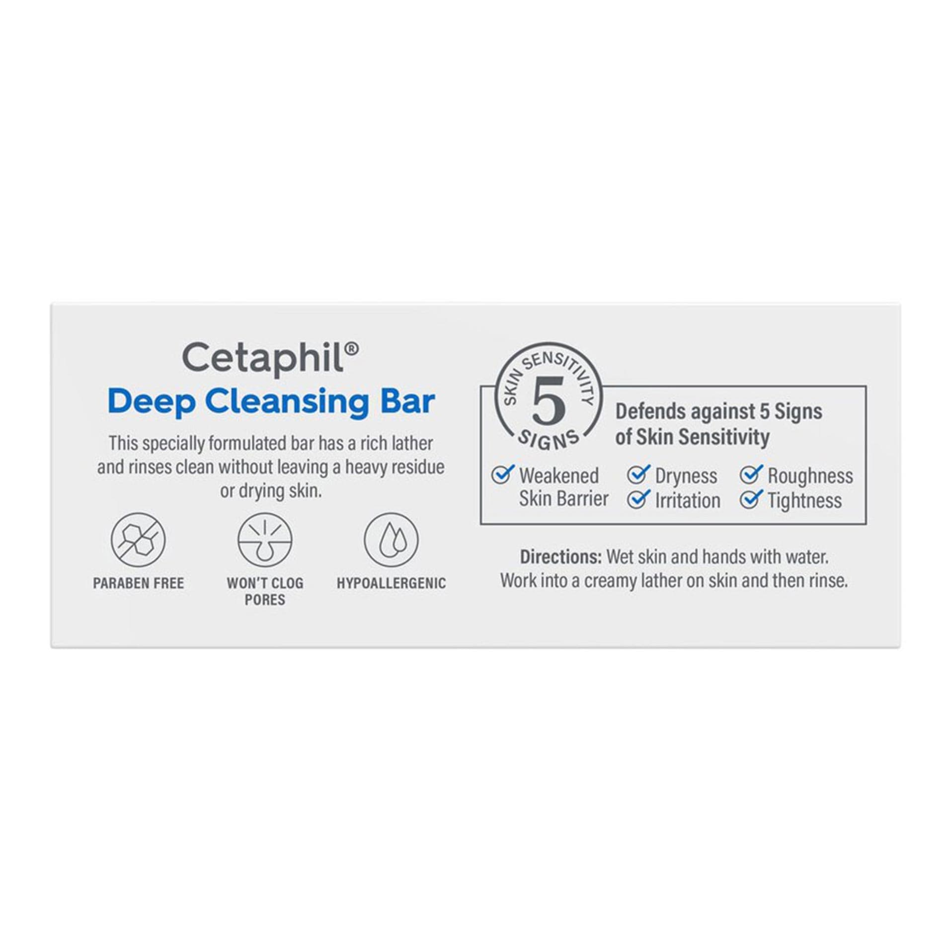 Cetaphil Deep Cleansing Bar, 4.5 oz - Each - Image 2