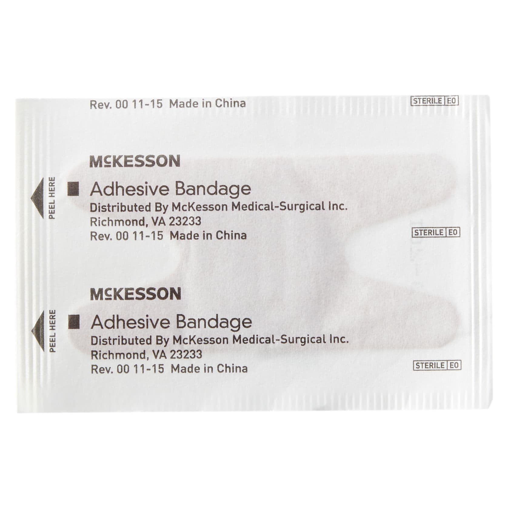 McKesson Fabric Knuckle Strip Adhesive Bandage - Image 3