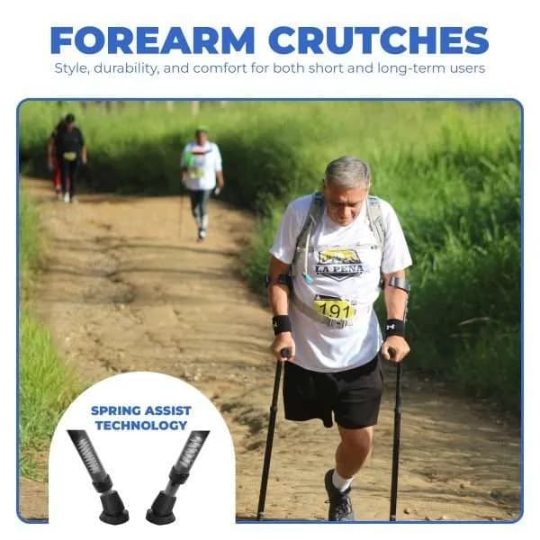 Millennial Medical In-Motion Pro Forearm Crutch - Image 3