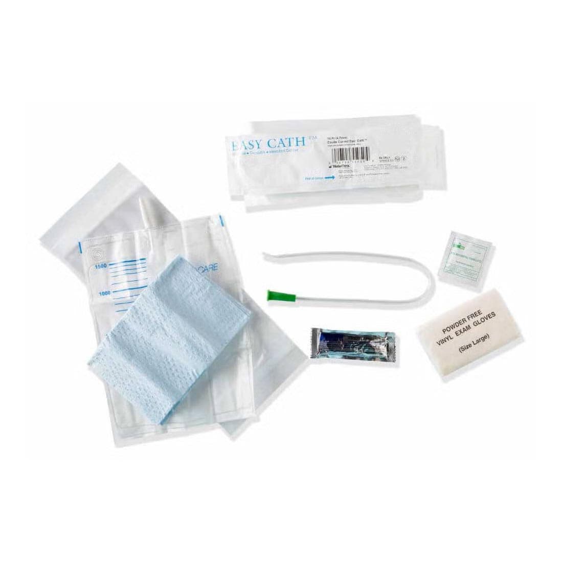 Rusch EasyCath Intermittent Coude Catheter Insertion Kit, 10 Fr - Box of 50 - Image 1