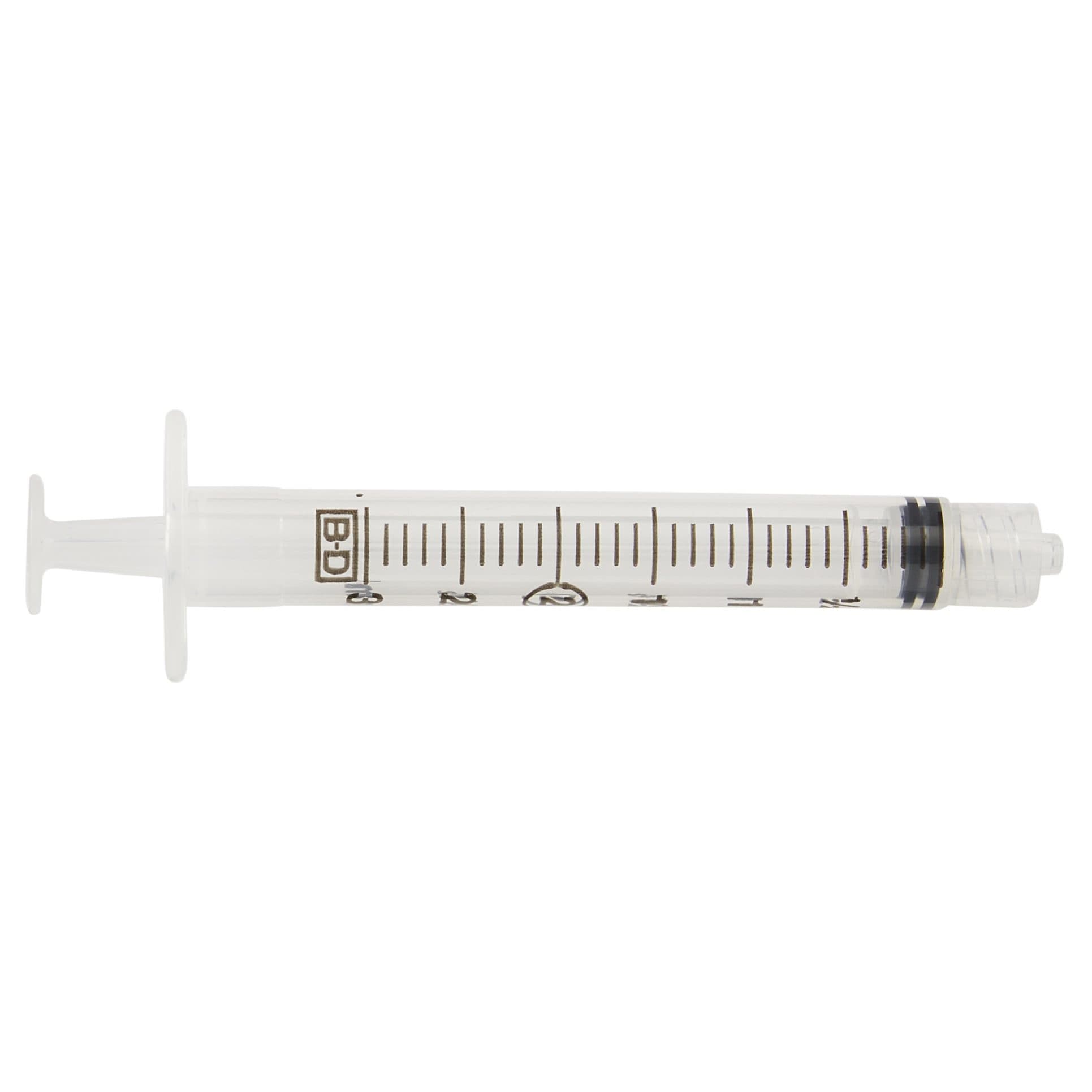 BD General Purpose Syringe, Luer Lock Tip, 3 ml - Box of 200 - Image 1