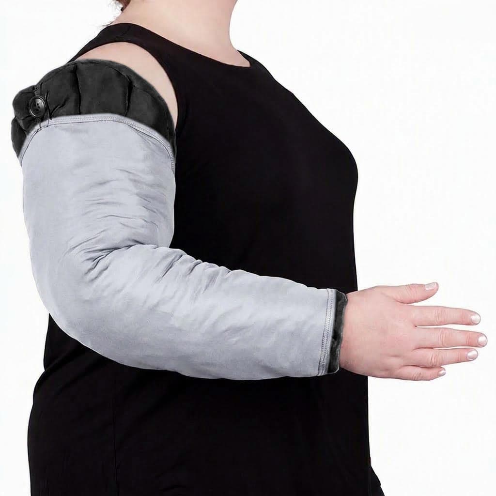 Circaid Profile Arm Energy Oversleeve Extra Wide, Gray Without Hand, Size 6 - Each - Image 1