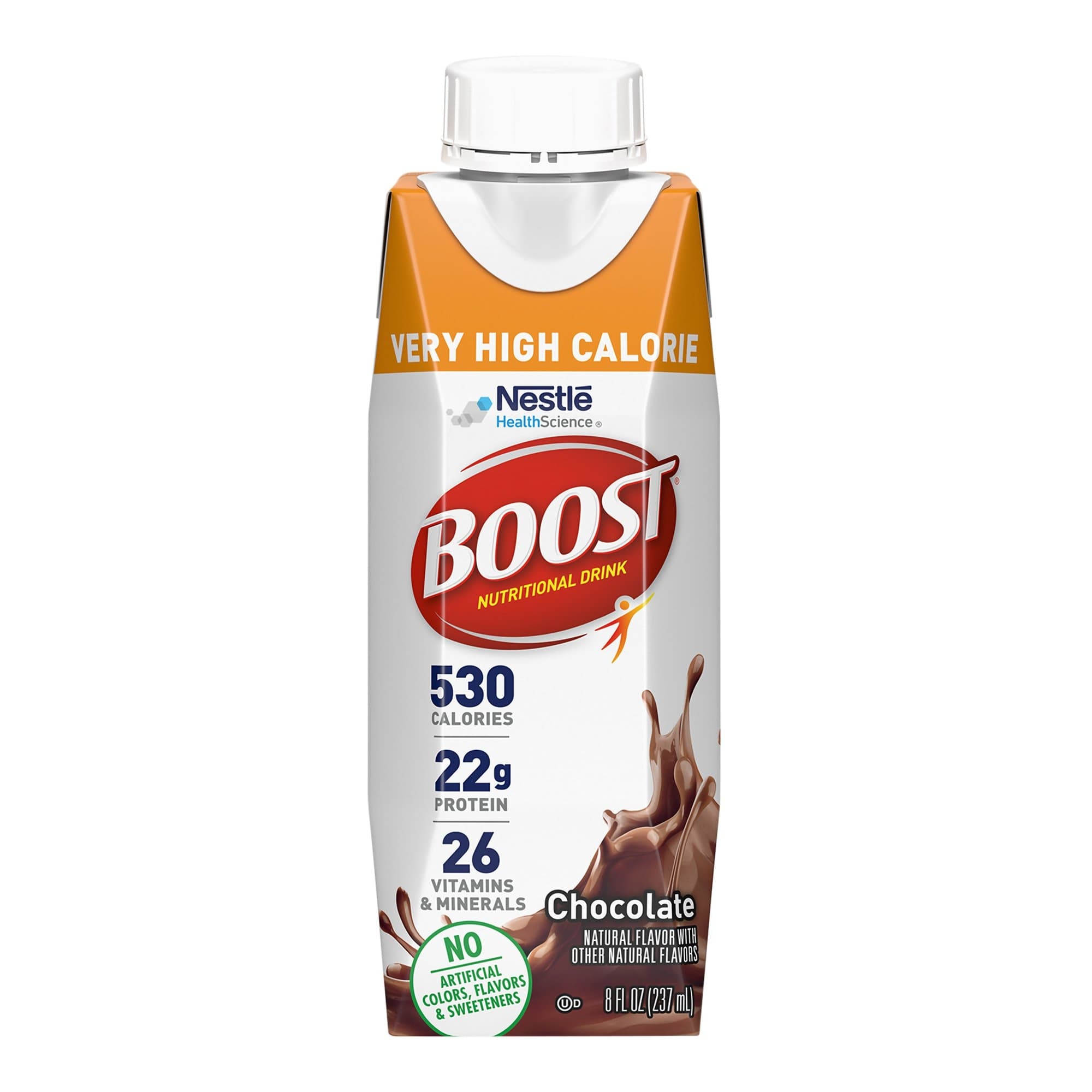 Boost Very High Calorie Oral Supplement, Chocolate - Case of 24 - Image 1