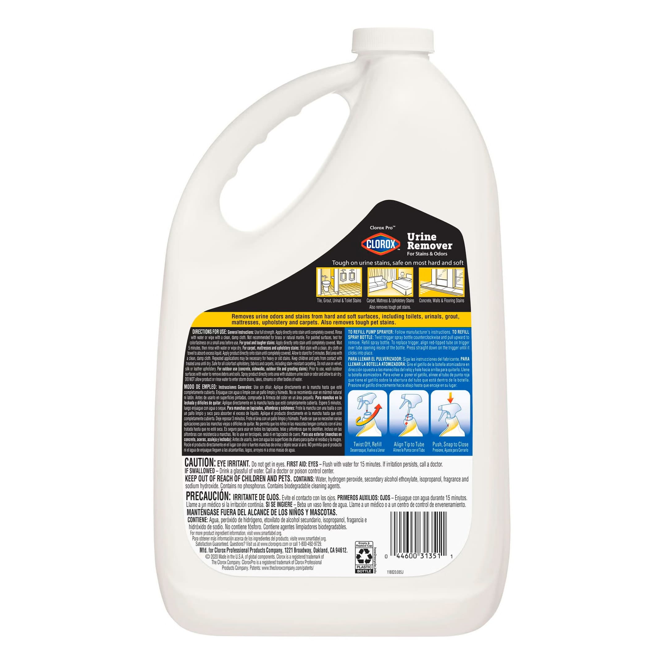 CloroxPro Clorox Urine Remover Stain and Odor Remover - Image 2