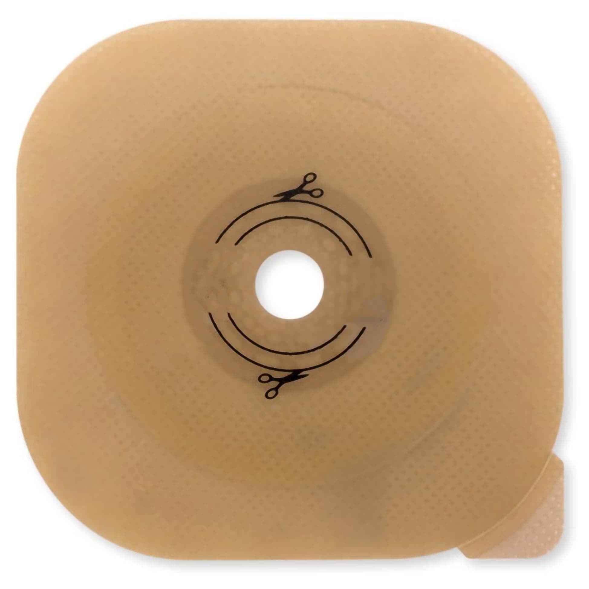 New Image Flat CeraPlus Cut-to-Fit Skin Barrier without Tape, 2-1/4 Inch - Box of 5 - Image 1