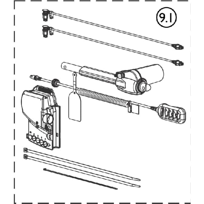 Invacare OpenBus Conversion Kit for CS7, CS9 and CS9 FX600 Hospital Beds