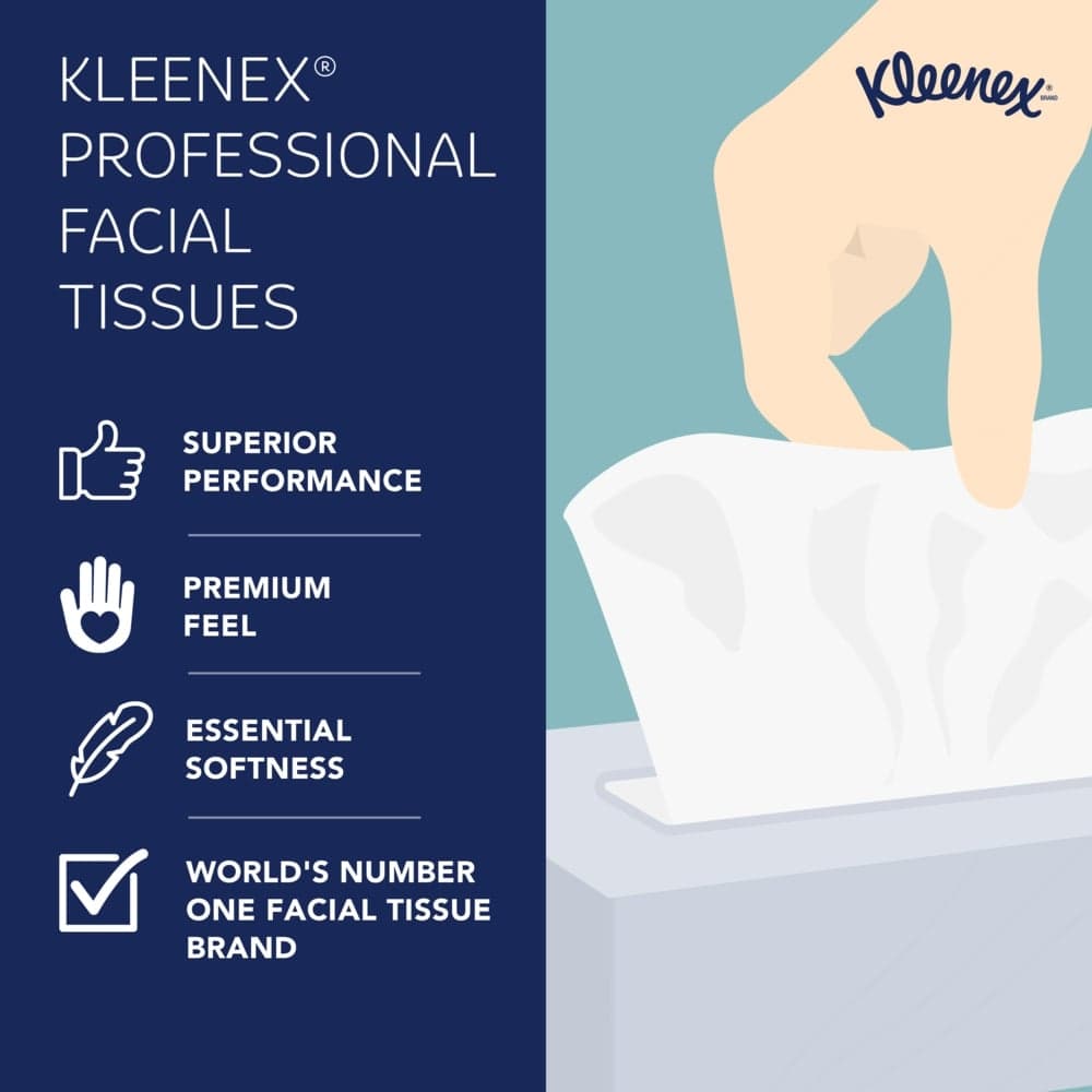 Kleenex Professional Comfort Touch Facial Tissue - Image 8