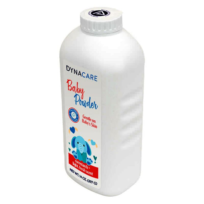 Dynarex Baby Powder, Talc-Free, 14 oz - Each - Image 1