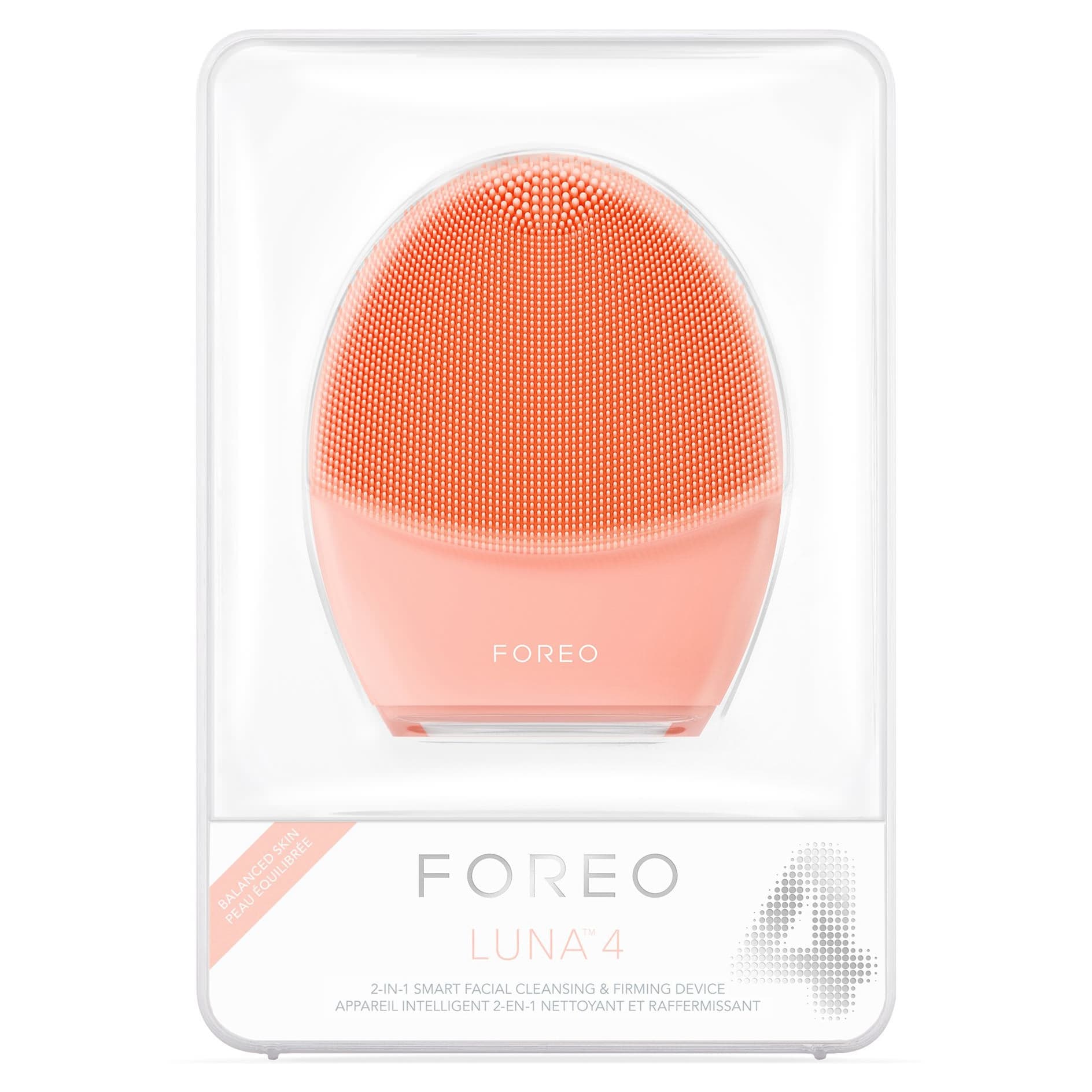 Foreo LUNA 4 Facial Cleansing and Massage Device, Balanced Skin - Each - Image 1