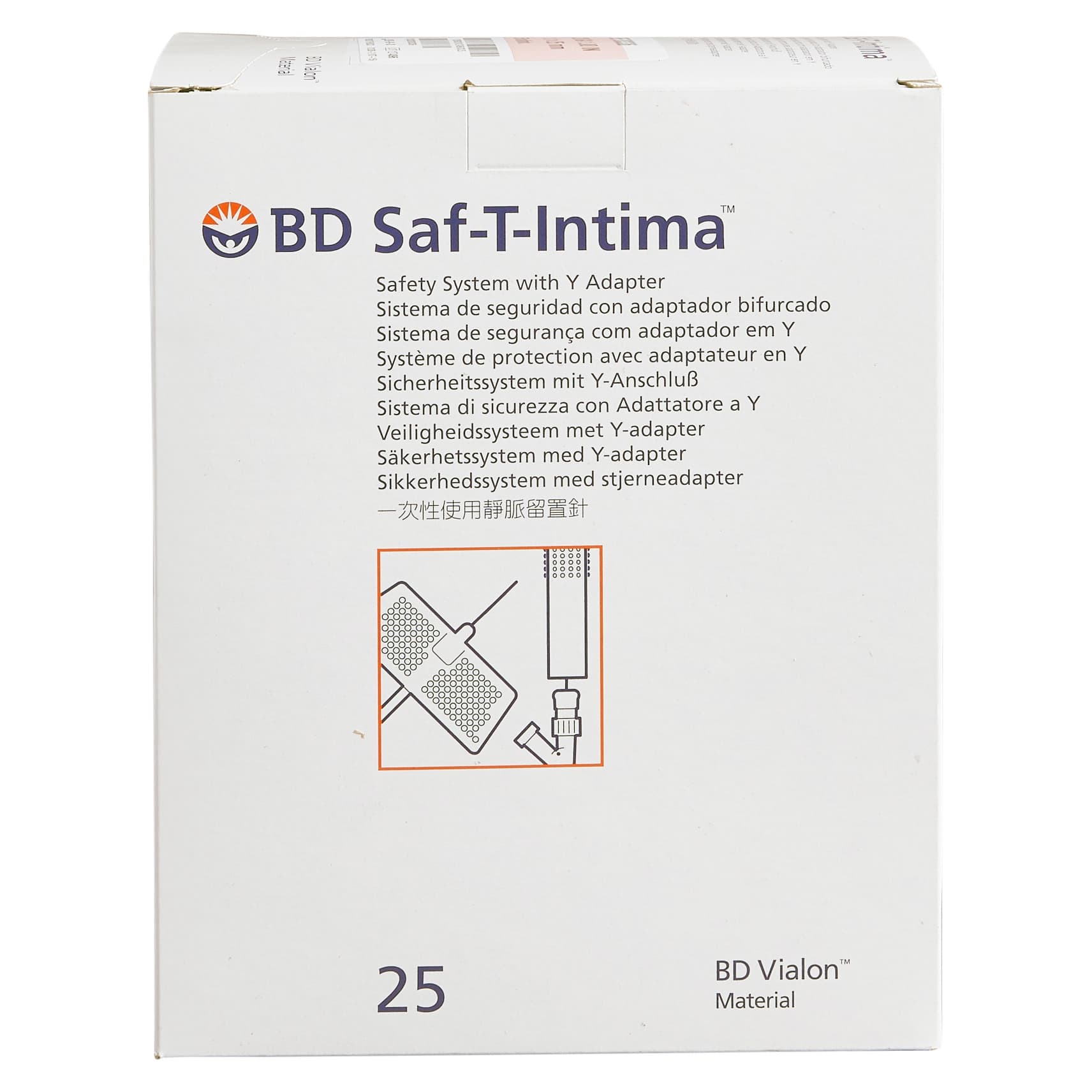 BD Closed IV Catheter 20 Gauge, 1 Inch Retracting Needle - Each - Image 1