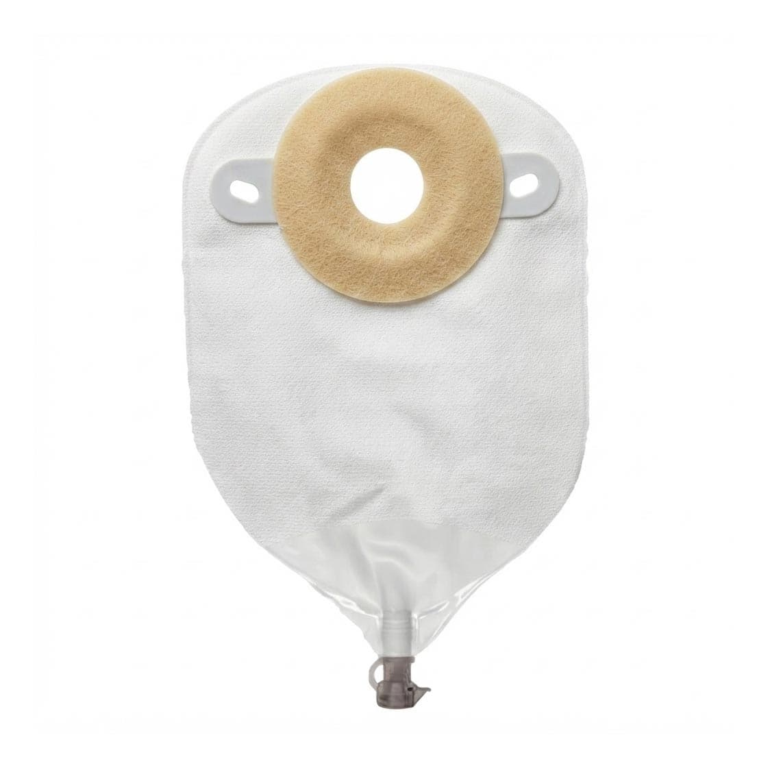 Nu hope Brief Urinary Pouch with belt tabs, 1/2 Inch Convex - Box of 10 - Image 1
