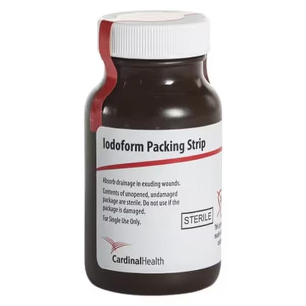 Cardinal Health Sterile Iodoform Packing Strip, 2 Inch x 5 Yard - Each - Image 1