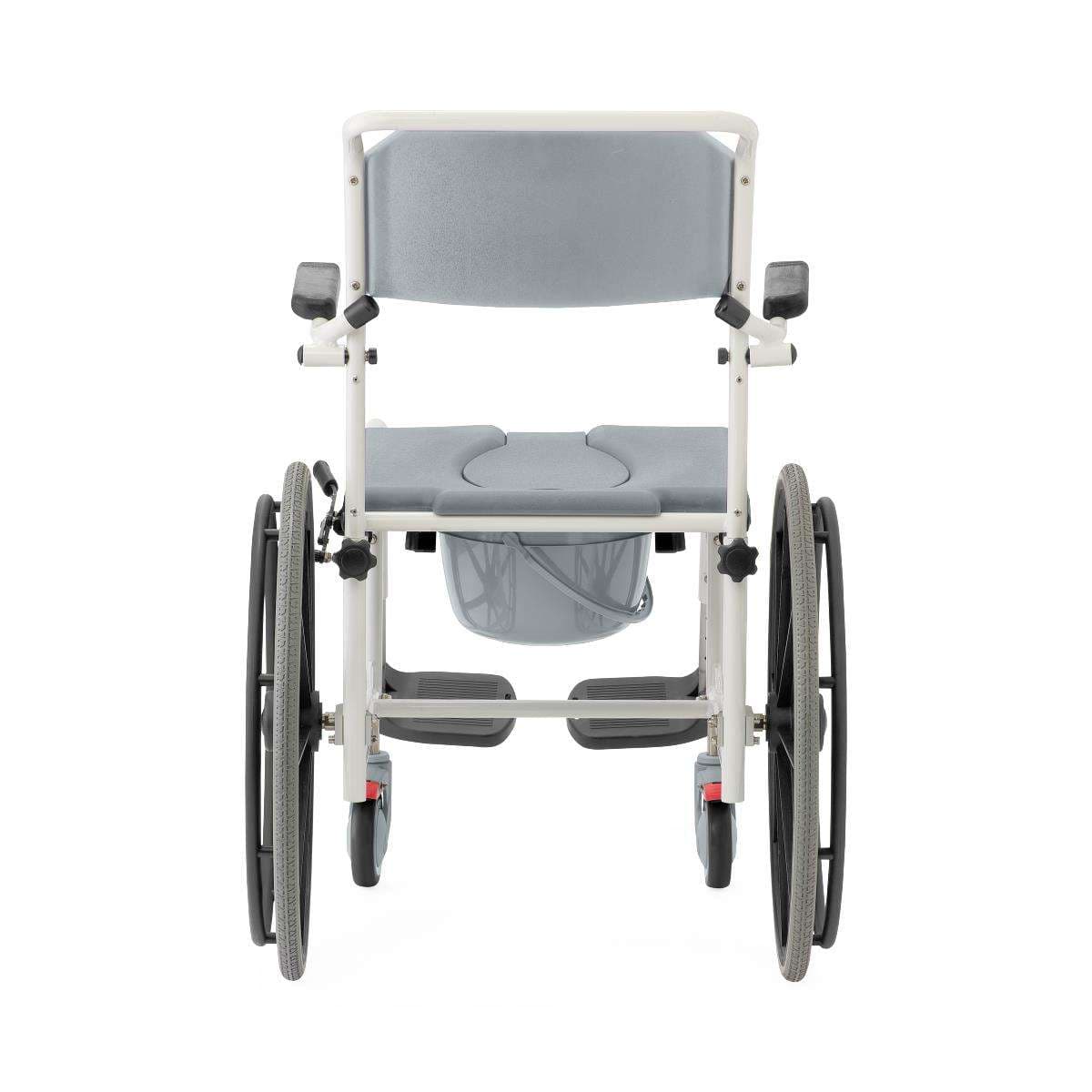 Medline Aluminium Shower Commode Wheelchair - Image 10