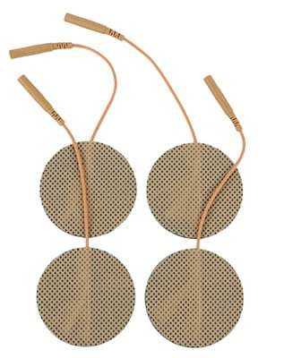 FabStim Self-Adhesive Tens Electrodes, 3" Round - Package of 4 - Image 1