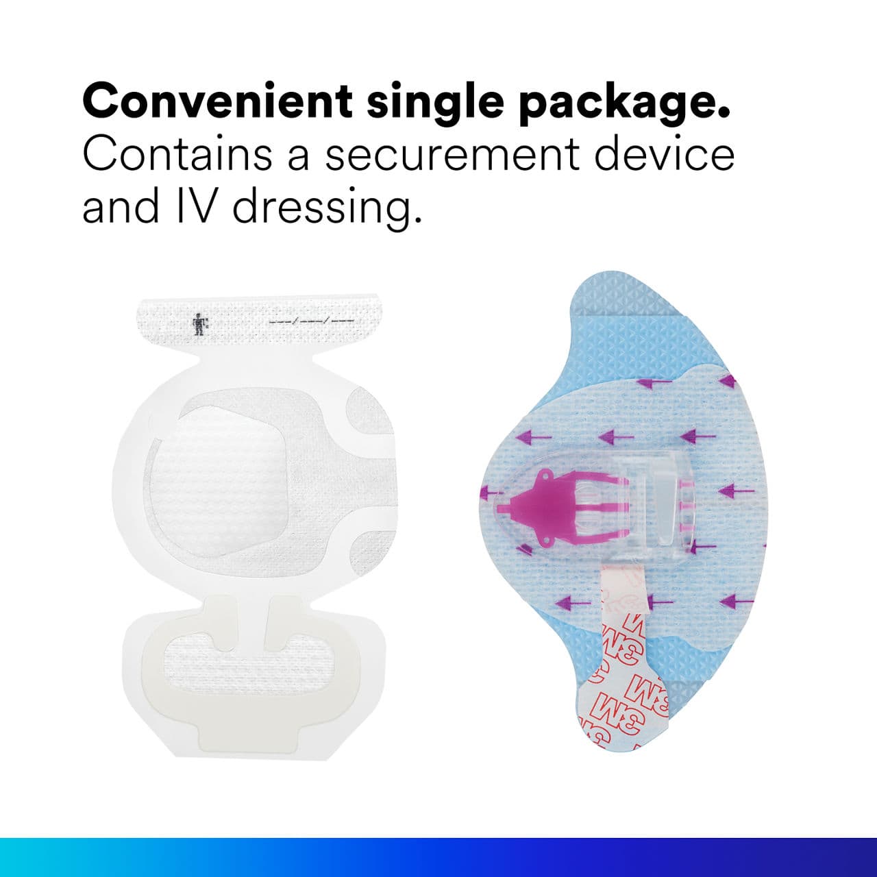 3M PICC-CVC Securement Device + Tegaderm I.V. Advanced Securement Dressing - Image 2