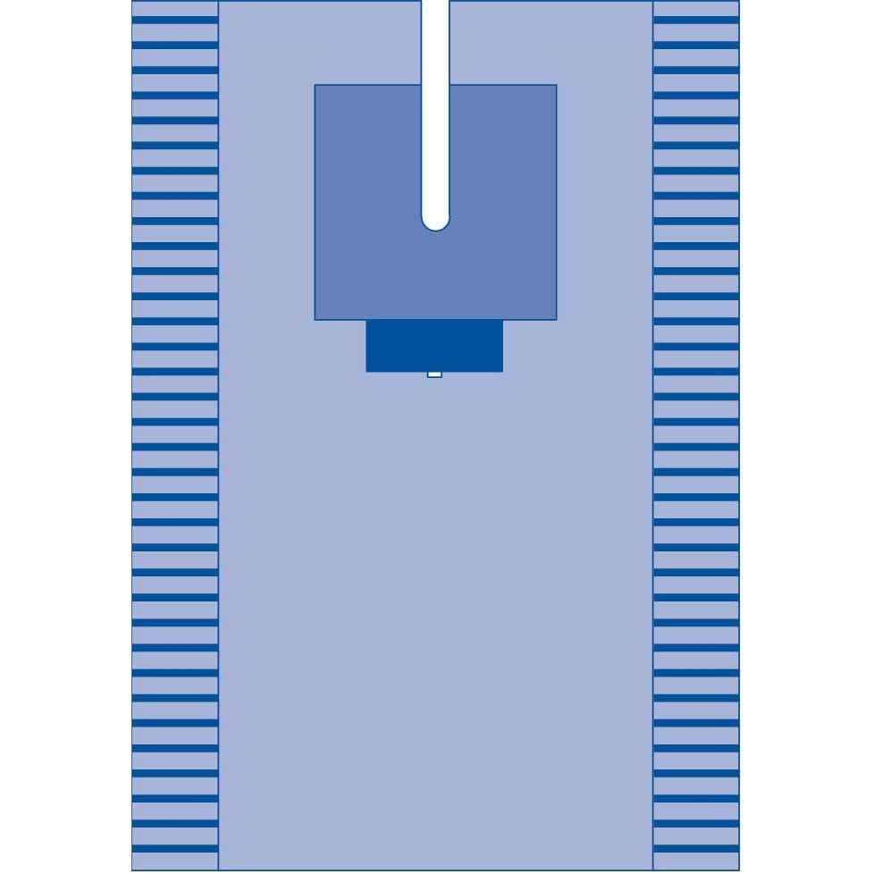 Medline EENT Sterile Split Drape, 78 x 121 Inch - Case of 8 - Image 1