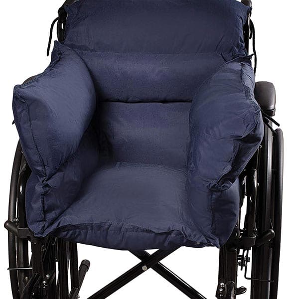 Briggs Wheelchair Comfort Navy Cushion Liner, Seat Size 16" × 16" - Image 1
