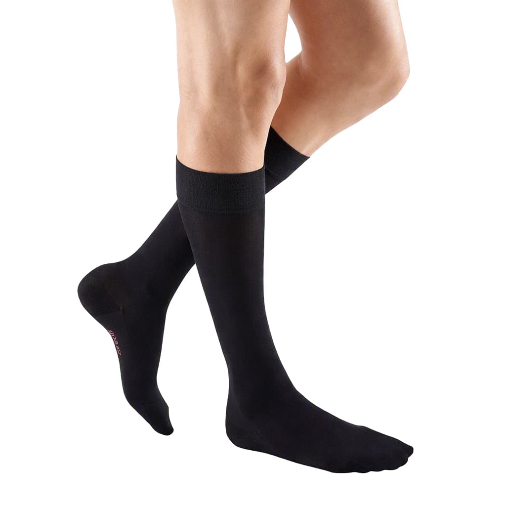Mediven Plus Calf Extra Wide Petite Closed Toe 20-30 mmHg Compression Stocking With Silicone Topband - Image 2