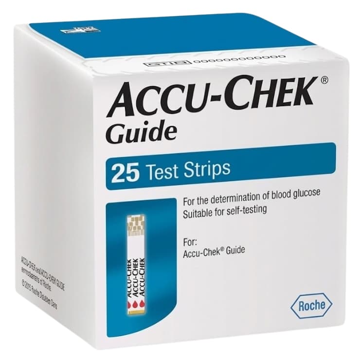 Accu-Chek Guide Me Blood Glucose Test Strips - Pack of 25 - Image 1