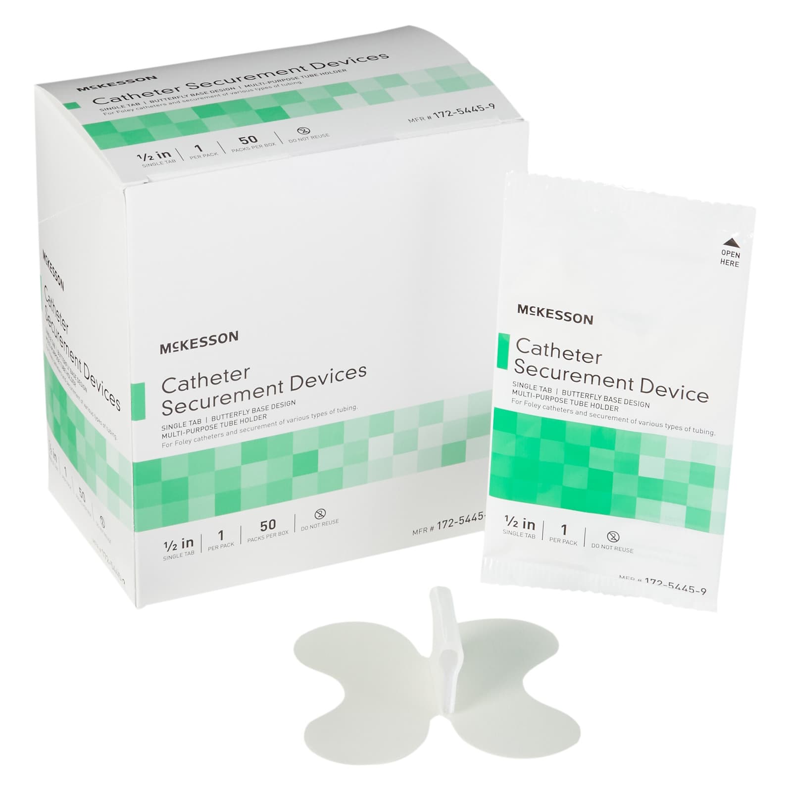 McKesson Indwelling Catheter Securement Device, NonSterile - Case of 400 - Image 1