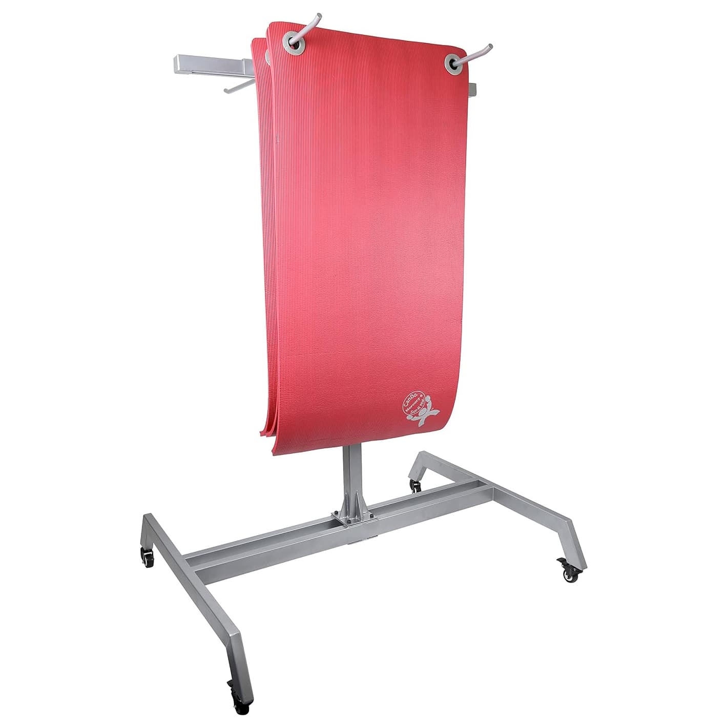 CanDo Floor Rack with Casters, Holds 30 Mats - Image 2