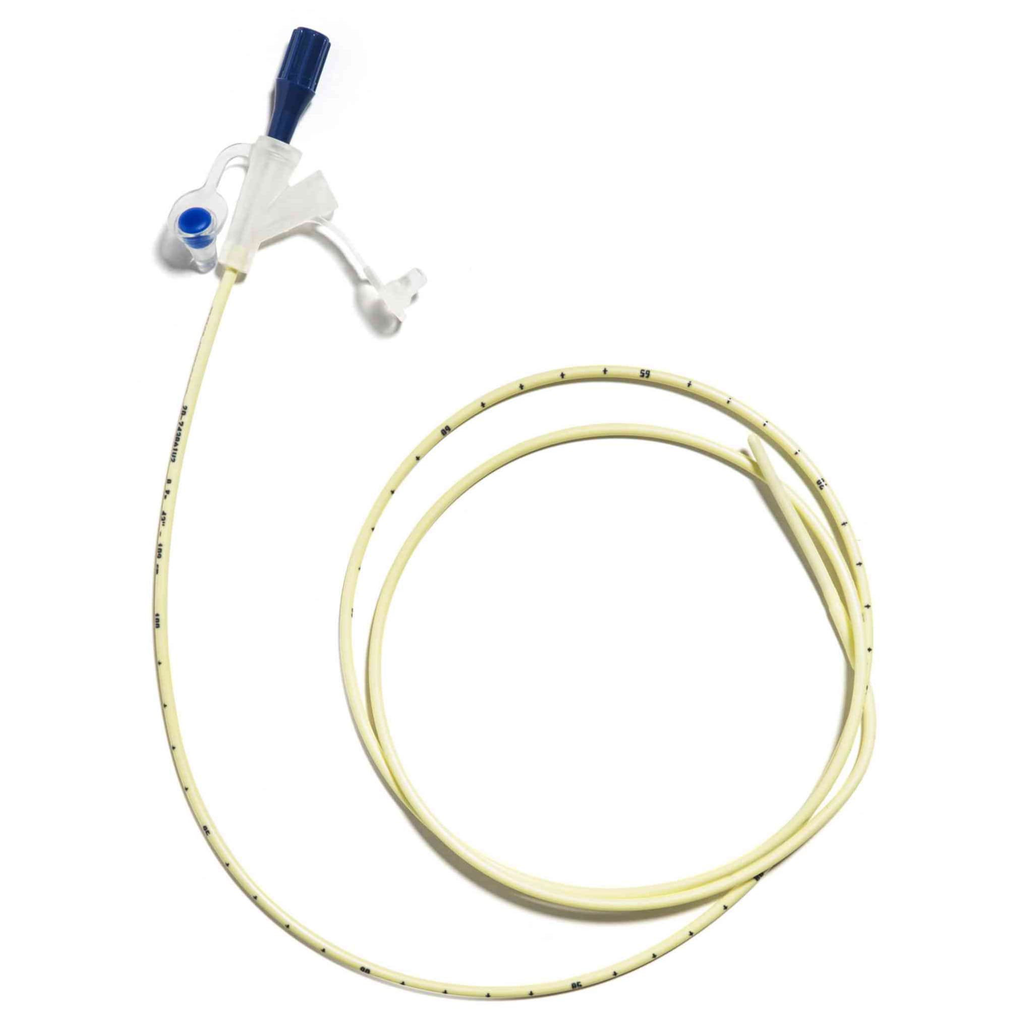 Corflo Nasogastric Feeding Tube with Stylet and ANTI-IV Connector, Non-Enfit