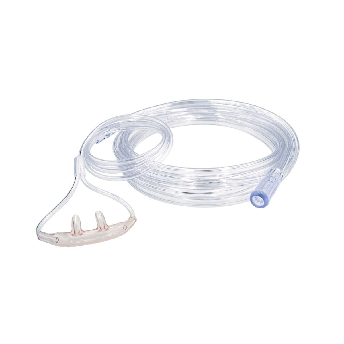 Salter Style Adult 6 LPM Standard Flow Oxygen Nasal Cannula with 14 Foot Tubing - Case of 50 - Image 1