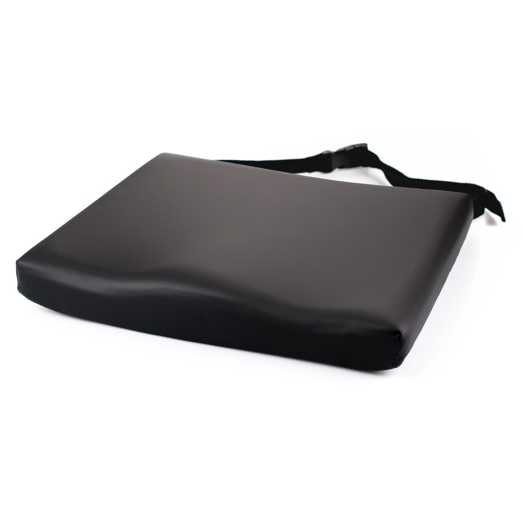 McKesson Seat Cushion with Black Nylon Cover, 18 W x 16 D x 3 H Inch, 275 lbs. Weight Capacity - Case of 4 - Image 1