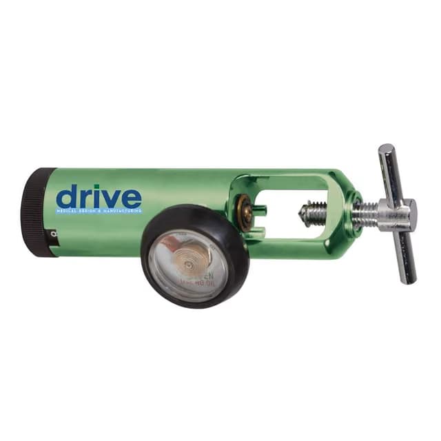 Drive Adult Barb Outlet Oxygen Regulator - Image 1