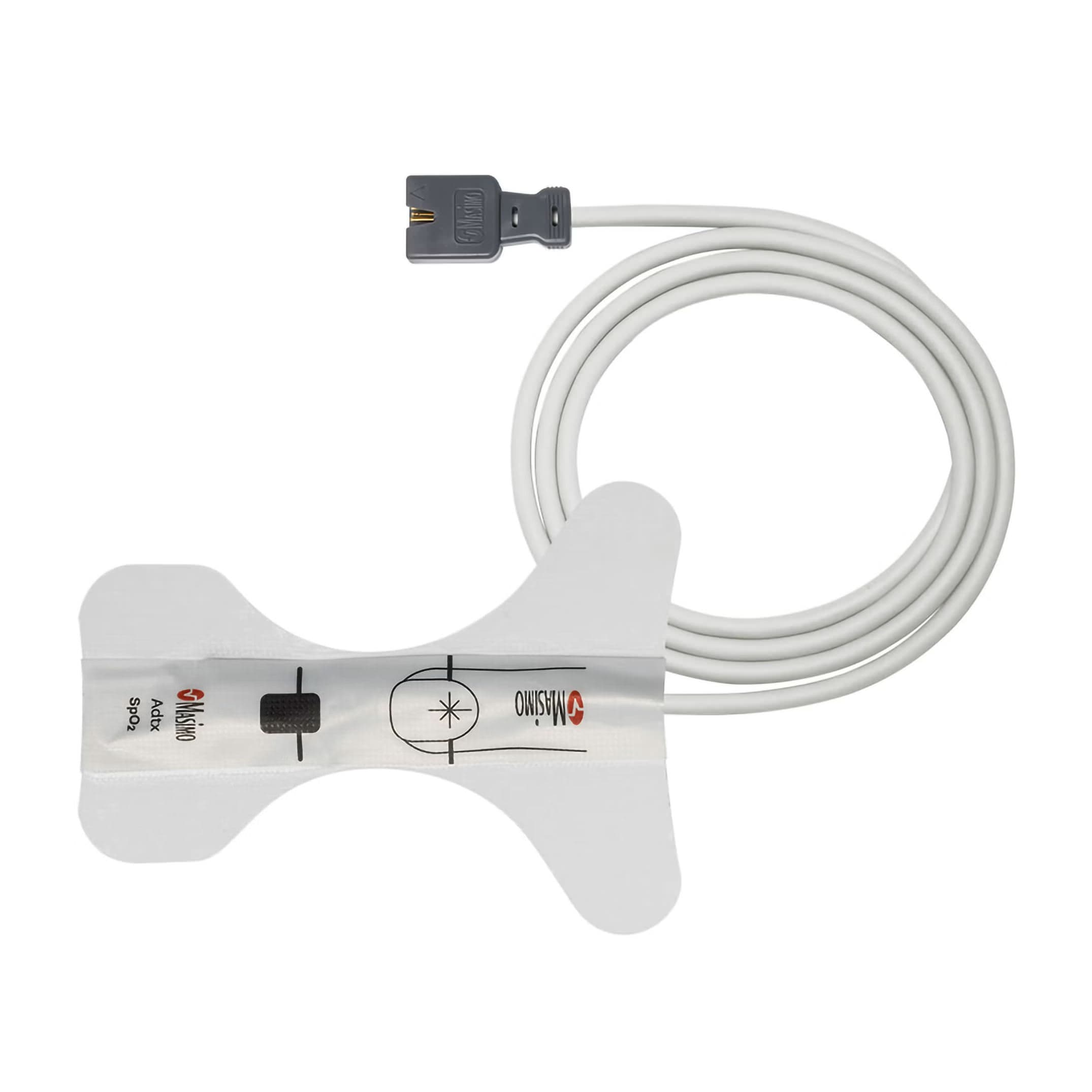 Lncs SPO2 Sensor 3 Foot Cord Finger Single Patient Use Adult - Box of 20 - Image 1