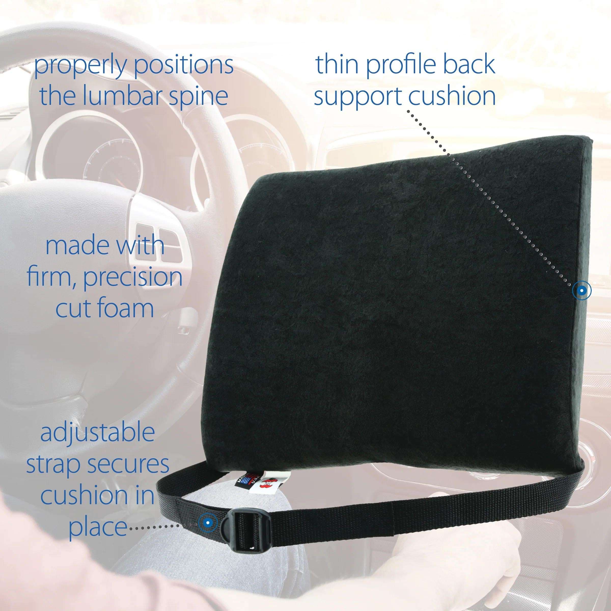 Core Slimrest Deluxe Lumbar Support - Image 6