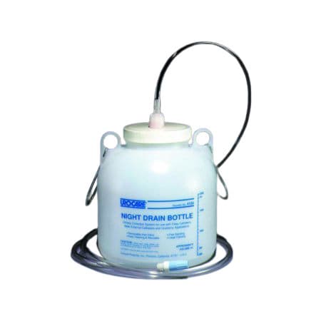 Urocare Urinary Drainage Bottles, 64 oz, 6.88 x 6.88 x 9.75 Inch - Each - Image 1