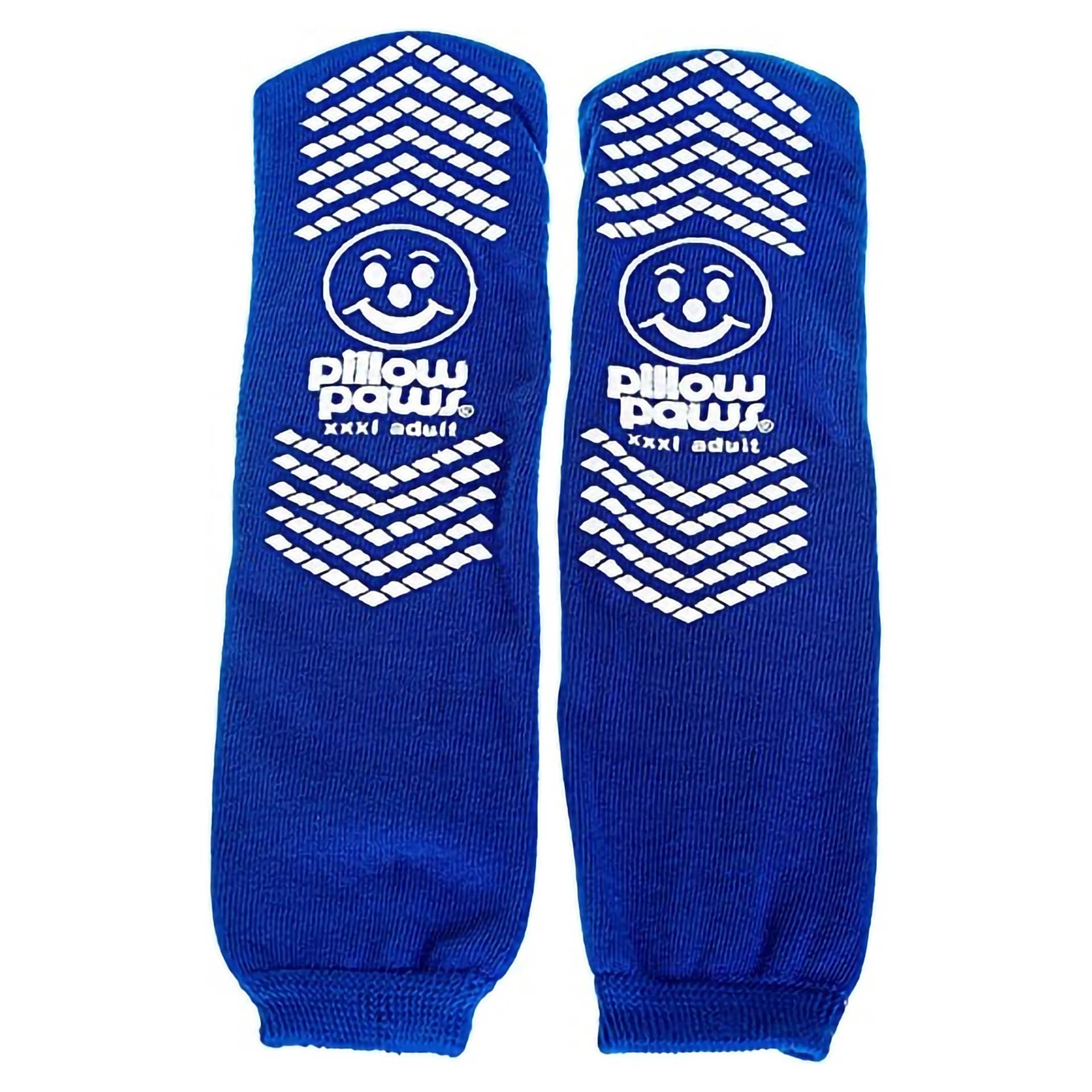 Principle Paws Ankle High Terry Cloth Slipper Socks, Bariatric 3X-Large - Pair - Image 1