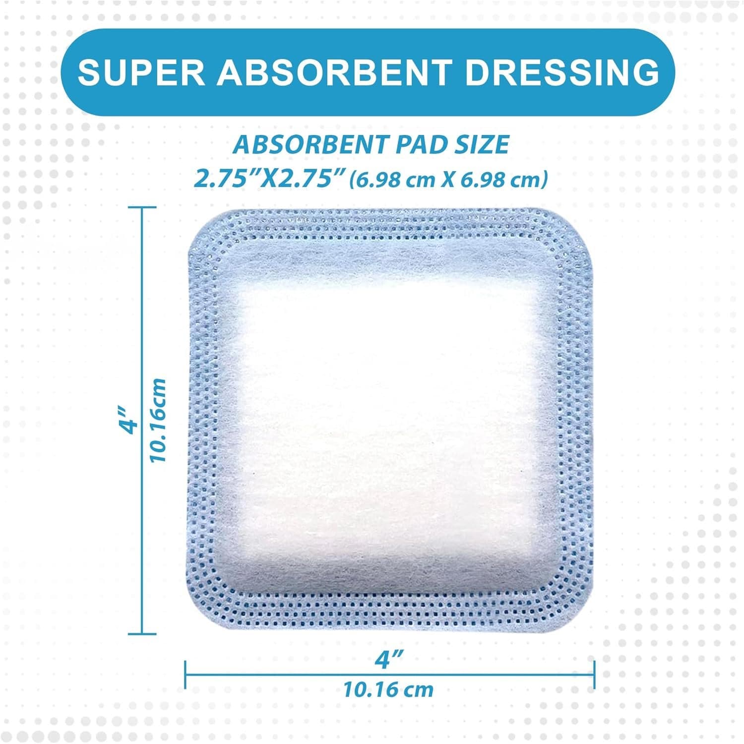 MedVance Non-Bordered Super Absorbent Dressing - Image 2