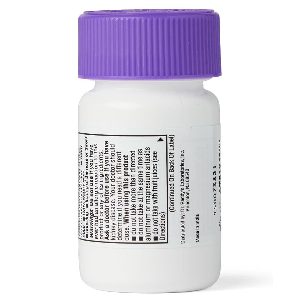 Allegra Fexofenadine Allergy HCL Tablets, 180 mg - Bottle of 30 - Image 8